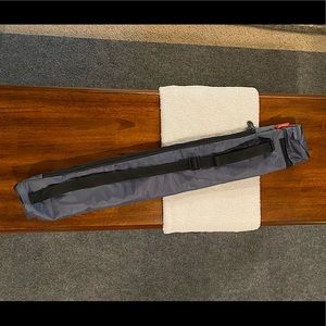 Grey Coleman shoulder sling soft cooler